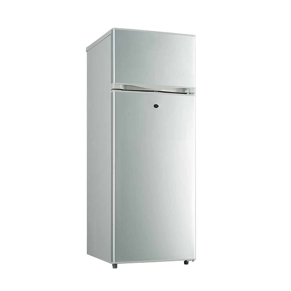 308L A++ Energy Saving Double Door Fridge Freezer Dometic Refrigerator Freezer With Lock