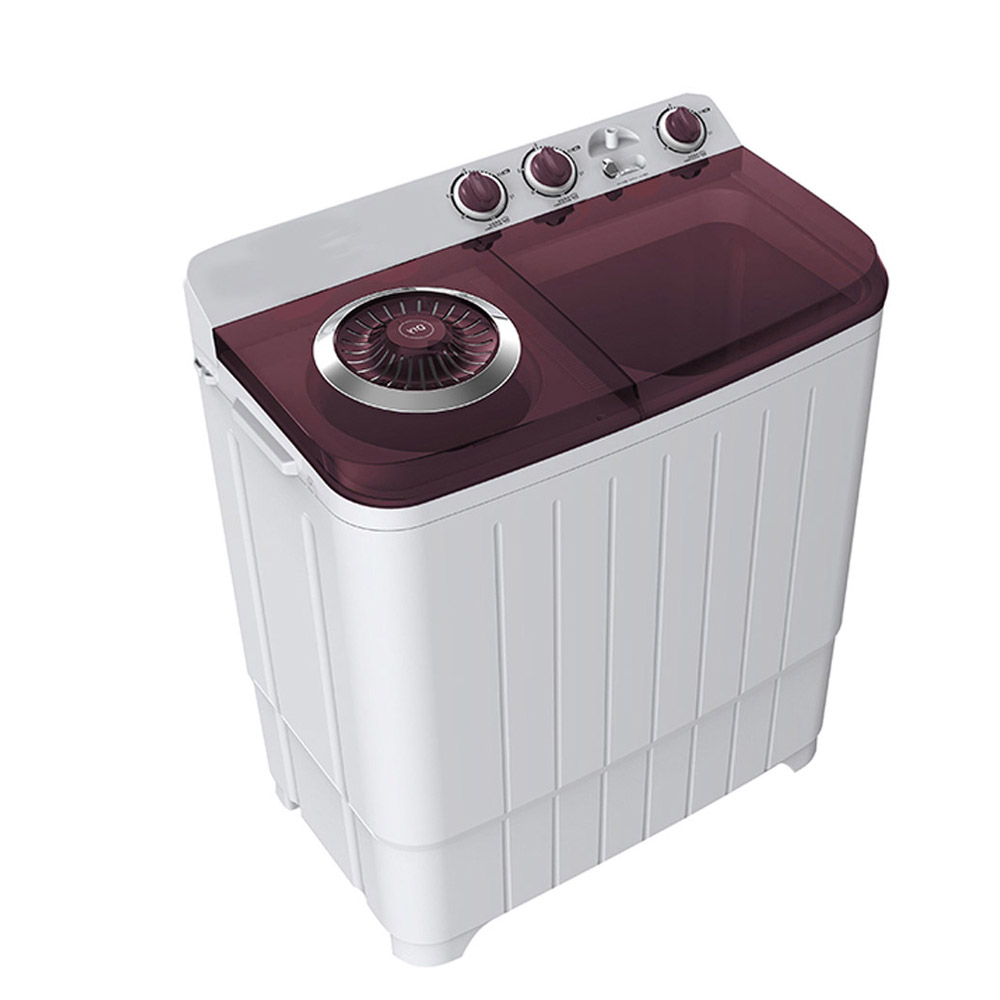 10KG Plastic Body Clothes Washer Household Twin Tub Washing Machine